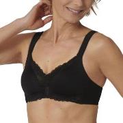 Triumph BH Modern Lace Cotton Soft Bra Svart A 75 Dam