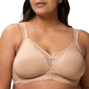 Triumph BH Modern Lace Cotton Soft Bra Beige B 110 Dam