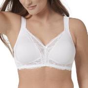 Triumph BH Modern Lace Cotton Soft Bra Vit A 80 Dam