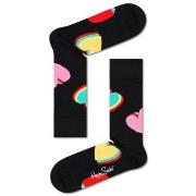 Happy socks Strumpor My Valentine Sock Svart bomull Strl 36/40