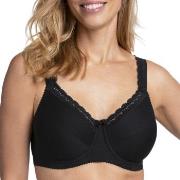 Miss Mary Cotton Comfort Underwired Bra BH Svart C 85 Dam