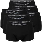 Armani Pure Cotton Trunks Kalsonger 6P Svart bomull X-Large Herr