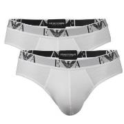 Armani Stretch Cotton Briefs Kalsonger 2P Vit bomull Medium Herr