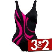 Damella Julia Basic Swimsuit Cerise 42 Dam