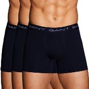 Gant Kalsonger 3P Cotton Stretch Boxer Marin bomull Large Herr