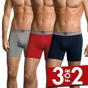 Jockey Kalsonger 3P Cotton Stretch Boxer Trunk Blandad Färg bomull 3XL...