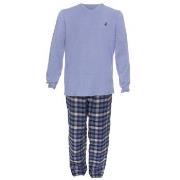 Jockey USA Originals Mix Pyjama Blå bomull Medium Herr