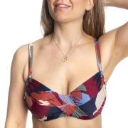 Scampi Vulcano Canopy Marine Bikini Top Blå Mönstrad Small Dam