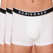 Schiesser Kalsonger 3P 95-5 Organic Cotton Rio Boxer Vit XX-Large Herr