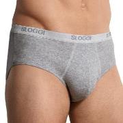 Sloggi Kalsonger For Men Basic Midi Grå bomull Large Herr