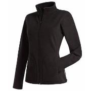 Stedman Active Fleece Jacket For Women Svart polyester Large Dam