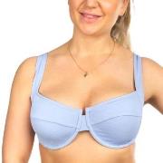 Sunseeker Rustic Sweetheart Underwire Bikini Bra Ljusblå polyamid D 40...