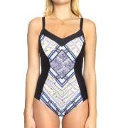 Sunseeker Tribe Attack Swimsuit Svart mönstrad D 44 Dam