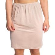 Trofe Slip Skirt Short Beige Large Dam