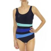 Wiki Swimsuit Bianca Classic Marin/Blå 44 Dam