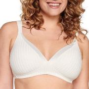 NATURANA BH Everyday Wednesday Striped Soft Bra Elfenben C 85 Dam