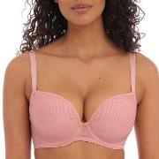 Freya BH Tailored Uw Moulded Plunge T-Shirt Bra Rosa D 70 Dam