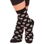 Trofe Bamboo Dot Socks Strumpor 2P Svart Strl 39/42 Dam