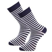 Trofe Bamboo Stripe Socks Strumpor 2P Marin Strl 39/42 Dam