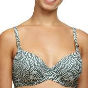 Femilet Aztec Java Sustainable UW Bikini Bra Grön Mönstrad polyamid H ...