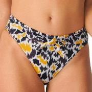 Sloggi Shore Fancy Guppy Bikini Tai Svart/Gul Small Dam