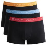Gant Kalsonger 3P Cotton Jersey Trunks Svart/Orange bomull XX-Large He...