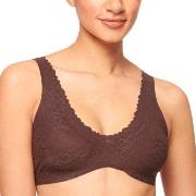 Sloggi BH ZERO Feel Lace 2.0 Bralette Brun Small Dam