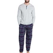 Jockey Pants Flannel Marin Rutig bomull XX-Large Herr