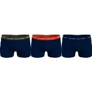 Tommy Hilfiger Kalsonger 3P Logo Essential Trunks Mörkblå Medium Herr