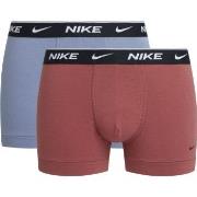 Nike Kalsonger 2P Everyday Cotton Stretch Trunk Röd/Lila bomull Large ...