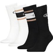 Calvin Klein Strumpor 4P Sport Logo Socks Gift Box Svart/Vit One Size ...