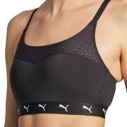 Puma BH Women Padded Sporty Top Svart polyamid Medium Dam