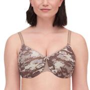 Chantelle BH C Magnifique Underwired Bra Brun mönstrad F 80 Dam