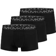 Michael Kors Kalsonger 3P Strecth Factor Boxer Brief Svart bomull XX-L...