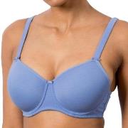 Trofe Sanna T-shirt Underwire Bra BH Blå B 80 Dam