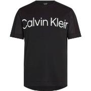 Calvin Klein Sport Pique Gym T-shirt Svart Medium Herr