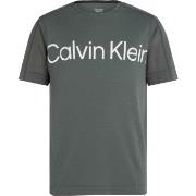 Calvin Klein Sport Pique Gym T-shirt Grön X-Large Herr