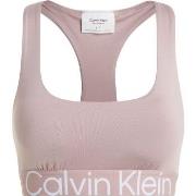 Calvin Klein BH Sport Medium Impact Sports Bra Rosa X-Large Dam