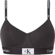 Calvin Klein BH CK96 String Bralette Svart bomull Medium Dam