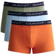 Gant Kalsonger 3P Cotton Trunks Orange bomull X-Large Herr