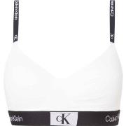 Calvin Klein BH CK96 String Bralette Vit bomull Large Dam