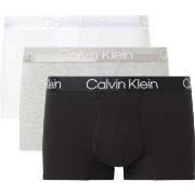 Calvin Klein Kalsonger 3P Modern Structure Recycled Trunk Vit/Svart XX...