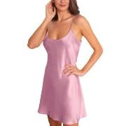 Lady Avenue Pure Silk Strap Dress Rosa silke Small Dam