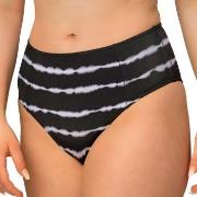 Wiki Swim Tai High Waist Brief Svart/Vit 46 Dam