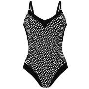 Rosa Faia Summer Dot Swimsuit Svart/Vit E 40 Dam