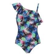 Damella Teresa Floral Swimsuit Flerfärgad 44 Dam