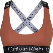 Calvin Klein BH Sport Active Icon Medium Support Bra Brun Large Dam