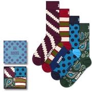 Happy Sock New Vintage Socks Gift Set Strumpor 4P Flerfärgad bomull St...