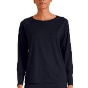 Calida DSW Balancing Long Sleeve Shirt Mörkblå modal X-Small Dam