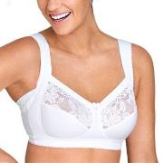 Miss Mary Lovely Lace Support Soft Bra BH Vit H 100 Dam